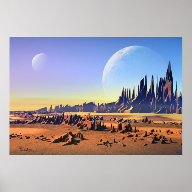 Desert moons poster (Front)