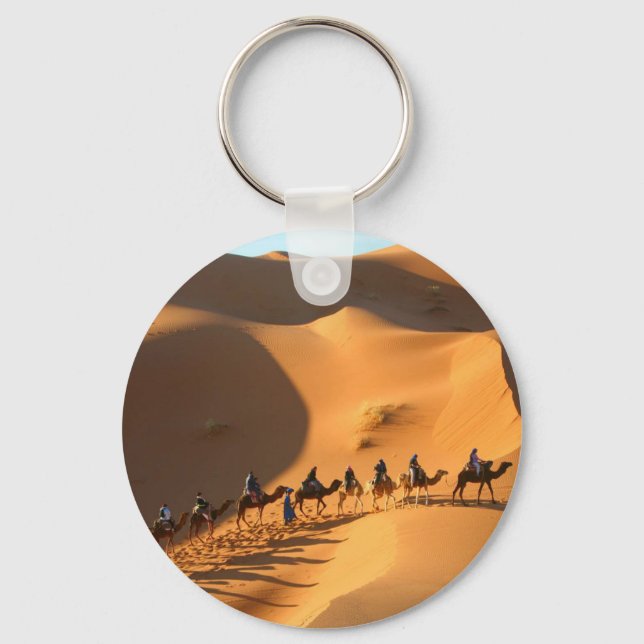 desert-morocco-sahara keychain (Front)