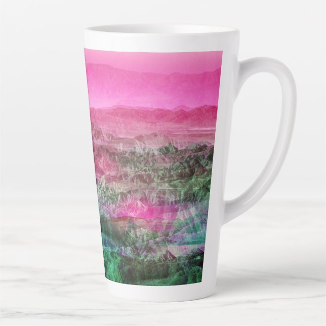 Desert Mountains Latte Mug (Right)