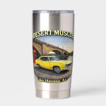 Desert Muscle Retro Car Design