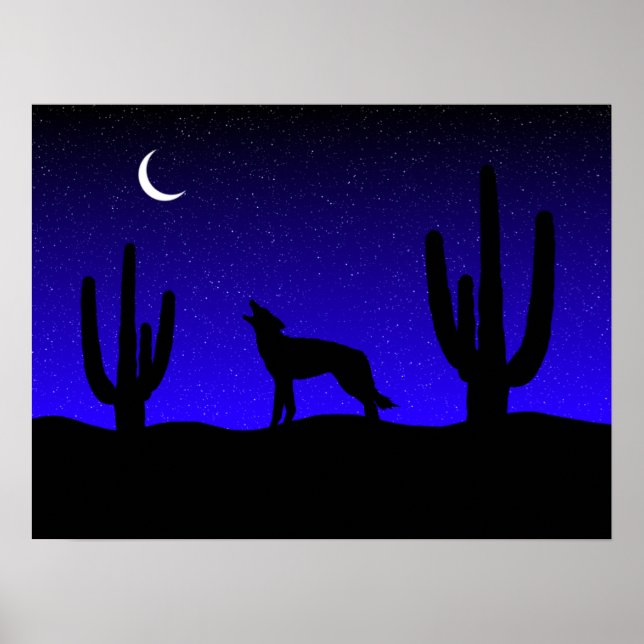 Desert Night Poster (Front)