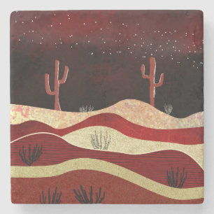 Desert Night Stone Coaster