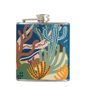 Desert Nights Hip Flask