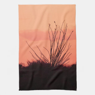 Desert nights kitchen towel