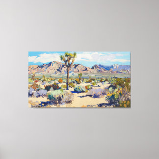 Desert Oasis Canvas Print