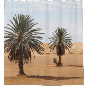Desert Oasis: Sahara Palms Landscape.