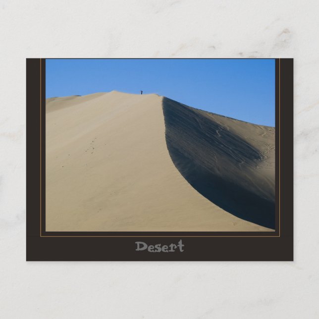desert of Ica, Peru Postcard (Front)