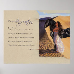 Desert of Inspiration Poster
