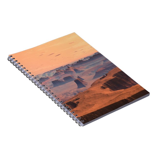 Desert of Ode Planet Kytherial SciFi Notebook (Right Side)