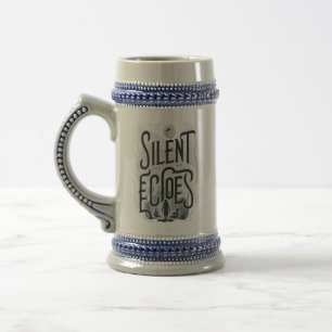Desert of Skeletons: A Journey of Solitude Beer Stein