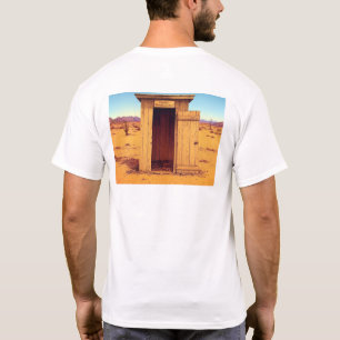 Desert Outhouse hommes blanc T-shirt dos