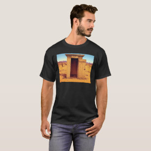 Desert Outhouse men black T-shirt