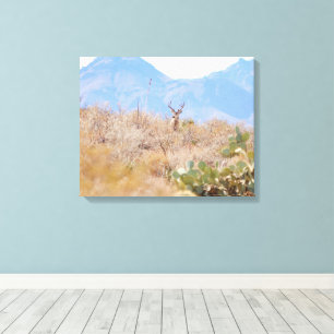 Desert Photography Decor with Deer