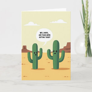 Desert Plant Birthday Card