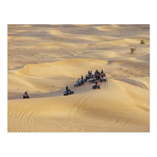 Desert quad bikes, Dubai Postcard