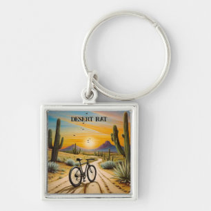 Desert Rat, customizable Keychain