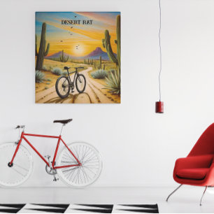 Desert Rat, customizable Poster