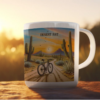 Desert Rat, customizable Two-Tone Coffee Mug