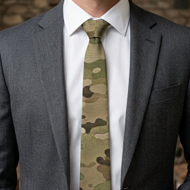 Desert Recon Tactical Camouflage Pattern Tie (Creator Uploaded)