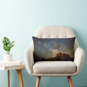 Desert   Red Rocks State Park Arizona Lumbar Pillow