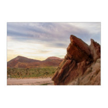 Desert Rock Acrylic Print | Southwest Wall Art