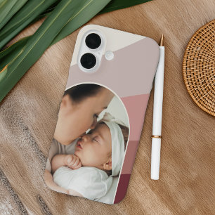 Desert Rose Boho Colour Flow Arch Photo iPhone 16 Case