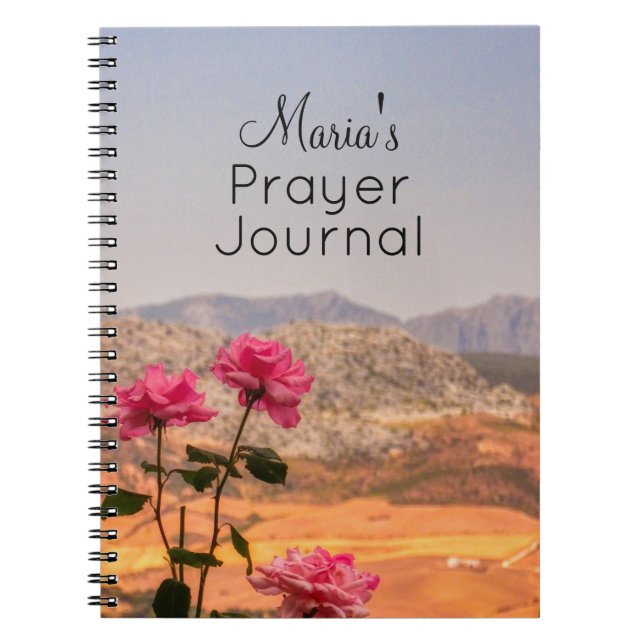 Desert Rose Prayer Journal (Front)