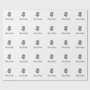 Desert Rose Wrapping Paper