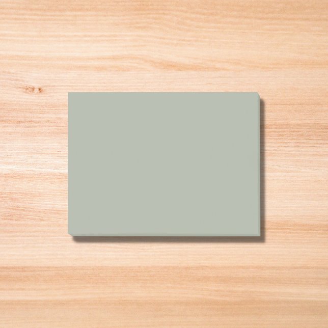 Desert Sage Solid Colour Post-it Notes (Creator Uploaded)