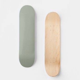 Desert Sage Solid Colour Skateboard