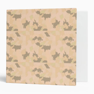 Desert Sand Camo Binder