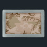 Desert Sand Camouflage Belt Buckle<br><div class="desc">Desert Sand Camouflage Belt Buckle ... you can customize with your name!</div>