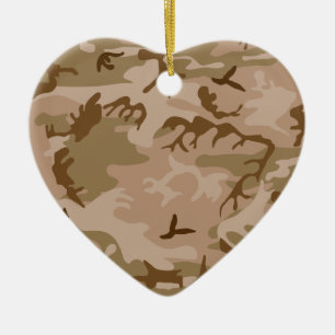 Desert Sand Camouflage T-Shirt Ornament