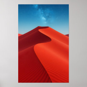 Desert Sand Dune Poster