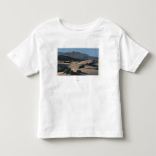 Desert Sand Dunes and Snow-Capped Mountains Toddler T-shirt