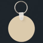 Desert Sand E6D1B0 Colour - Option to Add Name Keychain<br><div class="desc">Add a name, initials or some text, or keep the colour alone. Colour coordinates with other items in the store based on the name and the HEX code (six-digit hex triplet) shown. Use this code to mix, match and customize any other item to go with this, or to add to...</div>