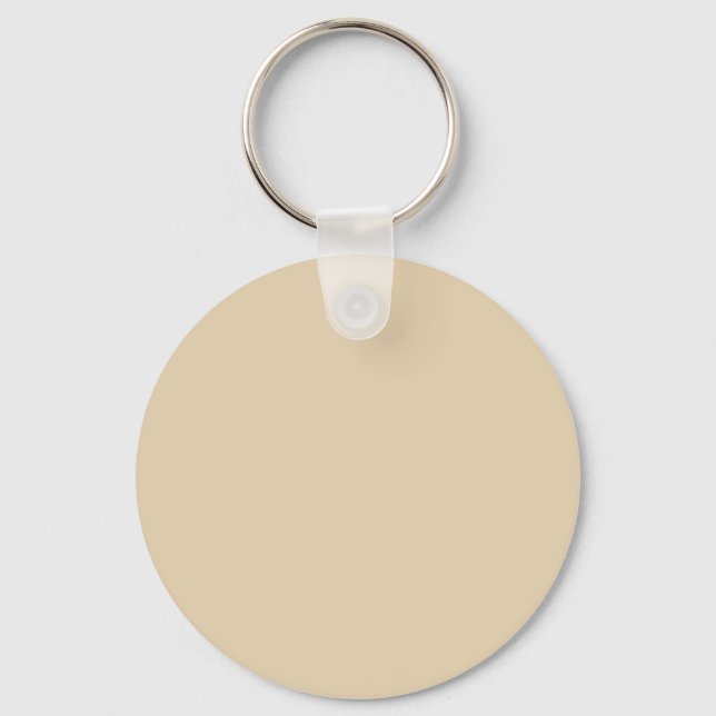 Desert Sand E6D1B0 Colour - Option to Add Name Keychain (Front)