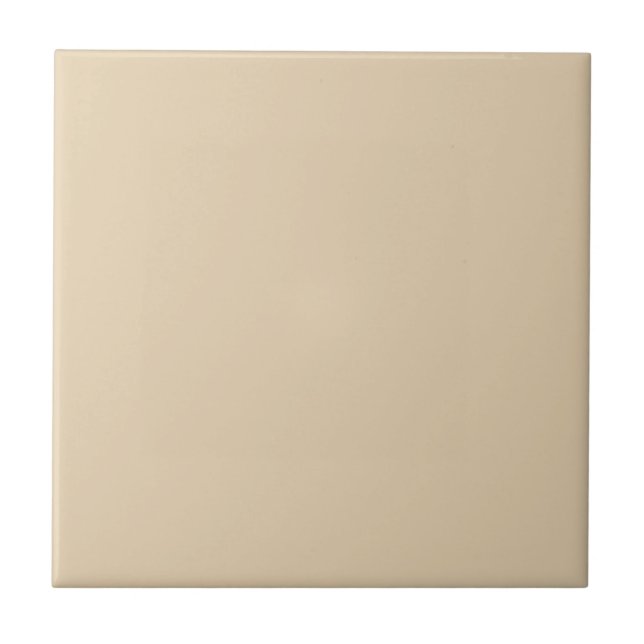 Desert Sand E6D1B0 Colour, With Option to Add Imag Tile (Front)
