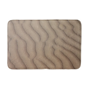 Desert sand ripples bath mat