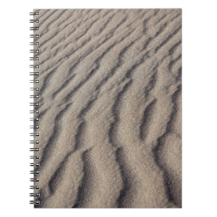 Desert sand ripples notebook