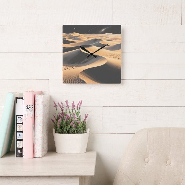 Desert Sands Wall Clock (Reading Room)