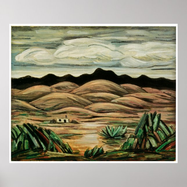 Desert Scene by Marsden Hartley 1911 Poster (Front)