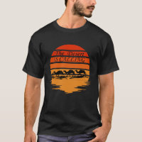 Desert scene with camels sunset vintage