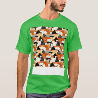 Desert Seamless Pattern Sand Dune Sahara Quicksand T-Shirt