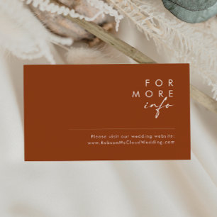 Désert simple   Carte du site Web Mariage de Terra