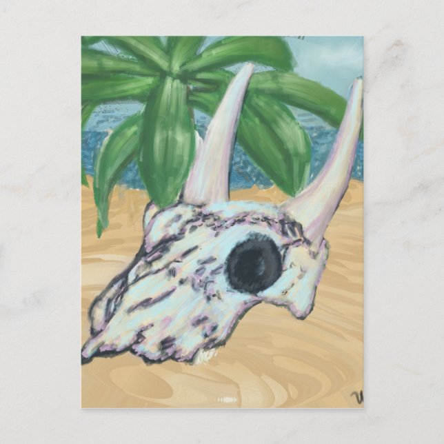 Desert Skull Postcard (Front)