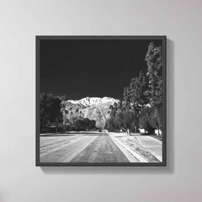 Desert Snow-Rancho Mirage, CA by Tom Masters Canvas Print (Front)