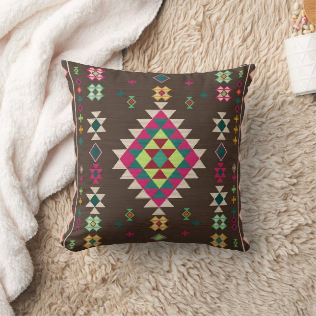 Desert Soul Moroccan Heritage Charm Throw Pillow (Blanket)