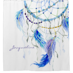 Desert Southwest Dream Catcher Feather Watercolor