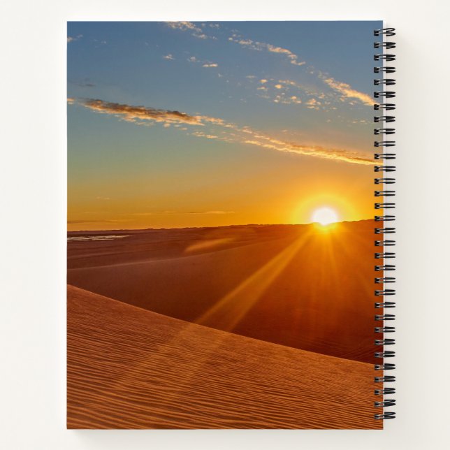 Desert Spiral Notebook (Back)
